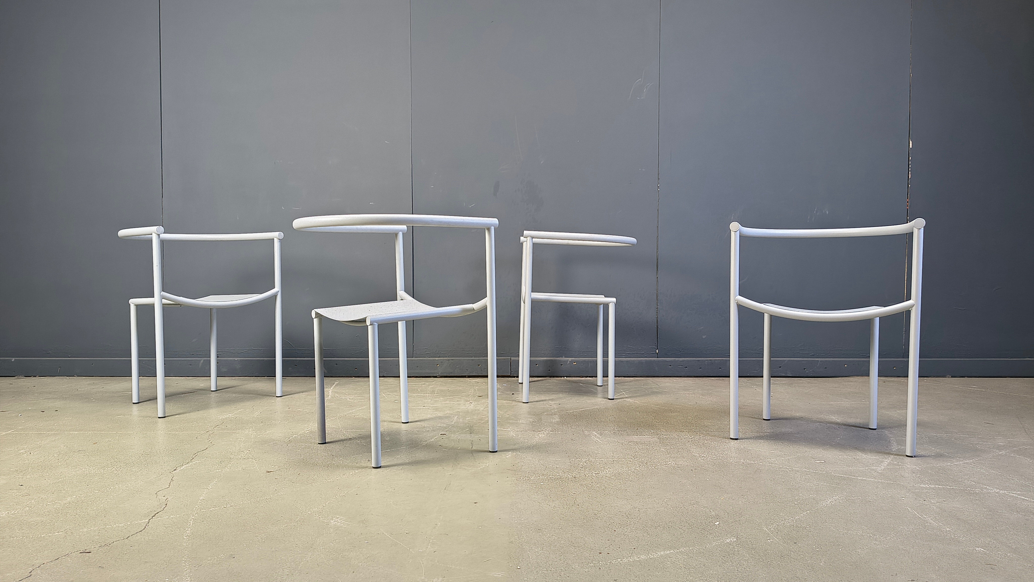 Vintage Von Vogelsang chairs by Starck for Driade, 1980s