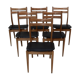 Suite of 6 chairs 1970