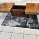 Table basse bar  en Loupe d’orme maison  Lancel vintage 1970