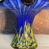 Panière en verre soufflé