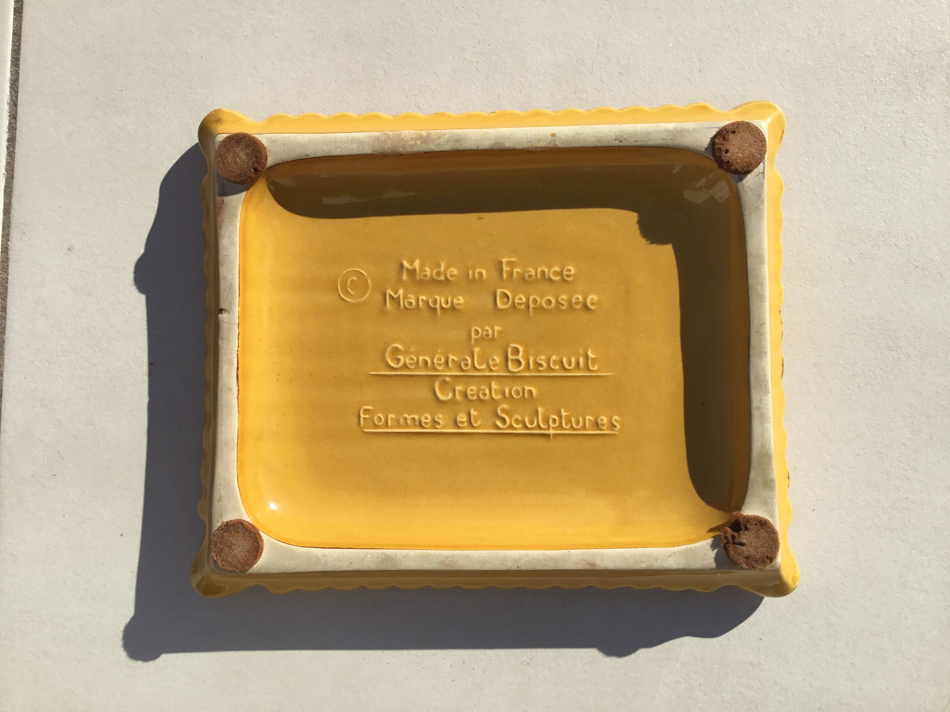 Vintage ceramic dish