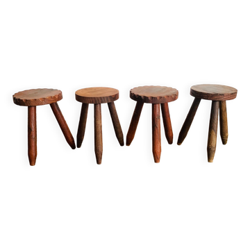 Ensemble de 4 tabourets