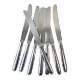 8 Couteaux vintages inox made in France