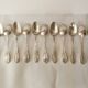 Ercuis 12 antique silver-plated spoons 1910