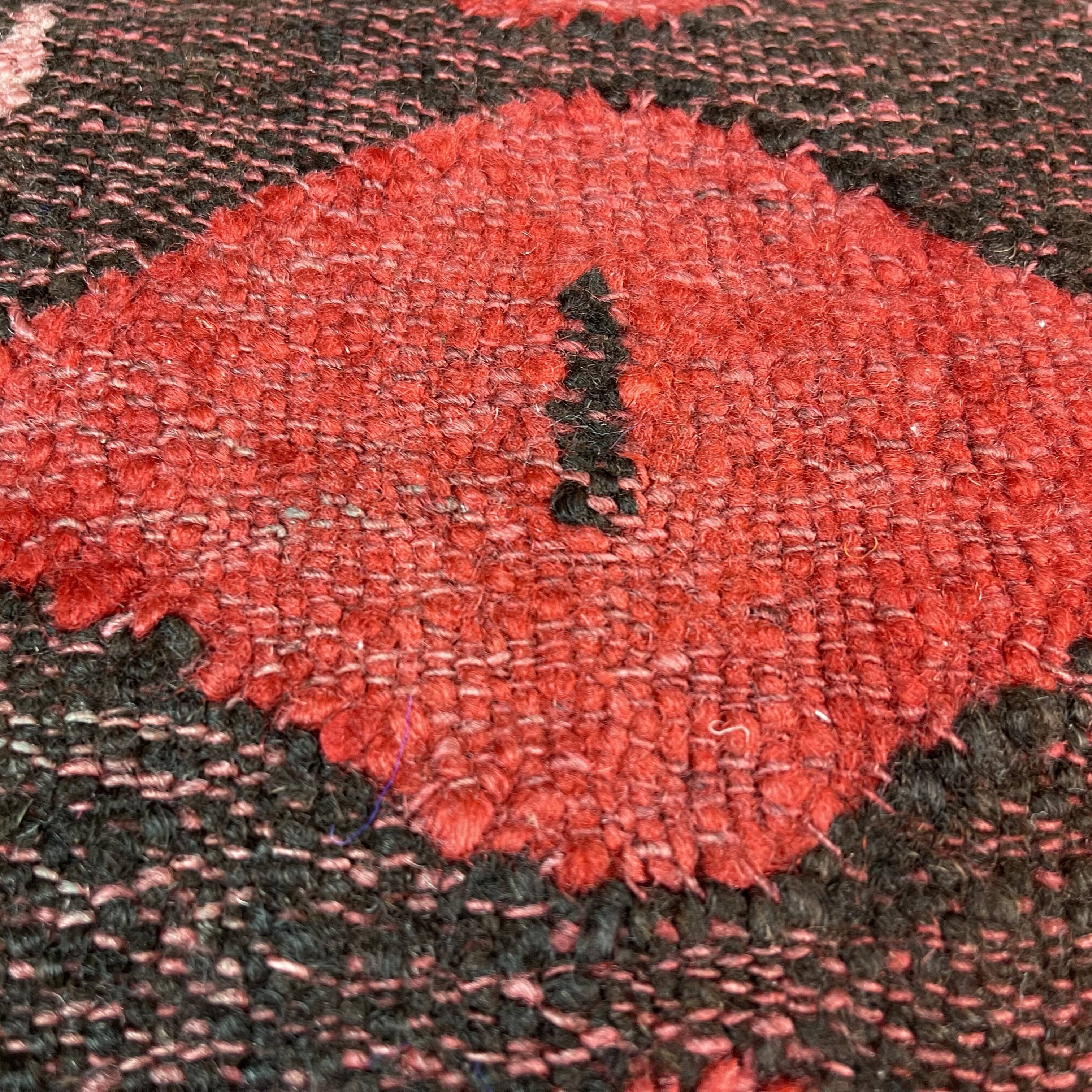 Vintage turkish handmade cushion cover , 30 x 50 cm