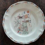 Flat plates Sarreguemine