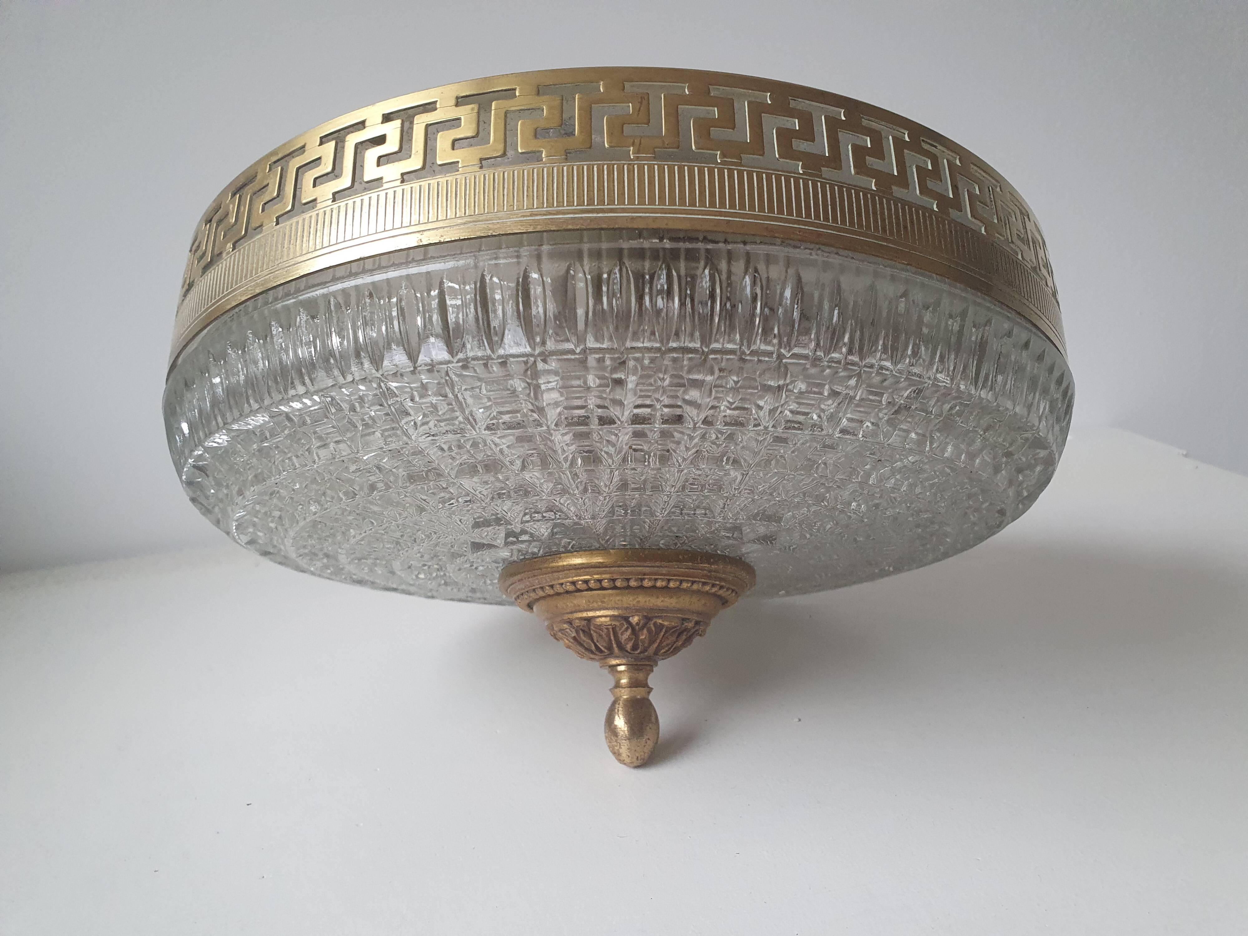 Plafonnier Lucien Gau 25 cm