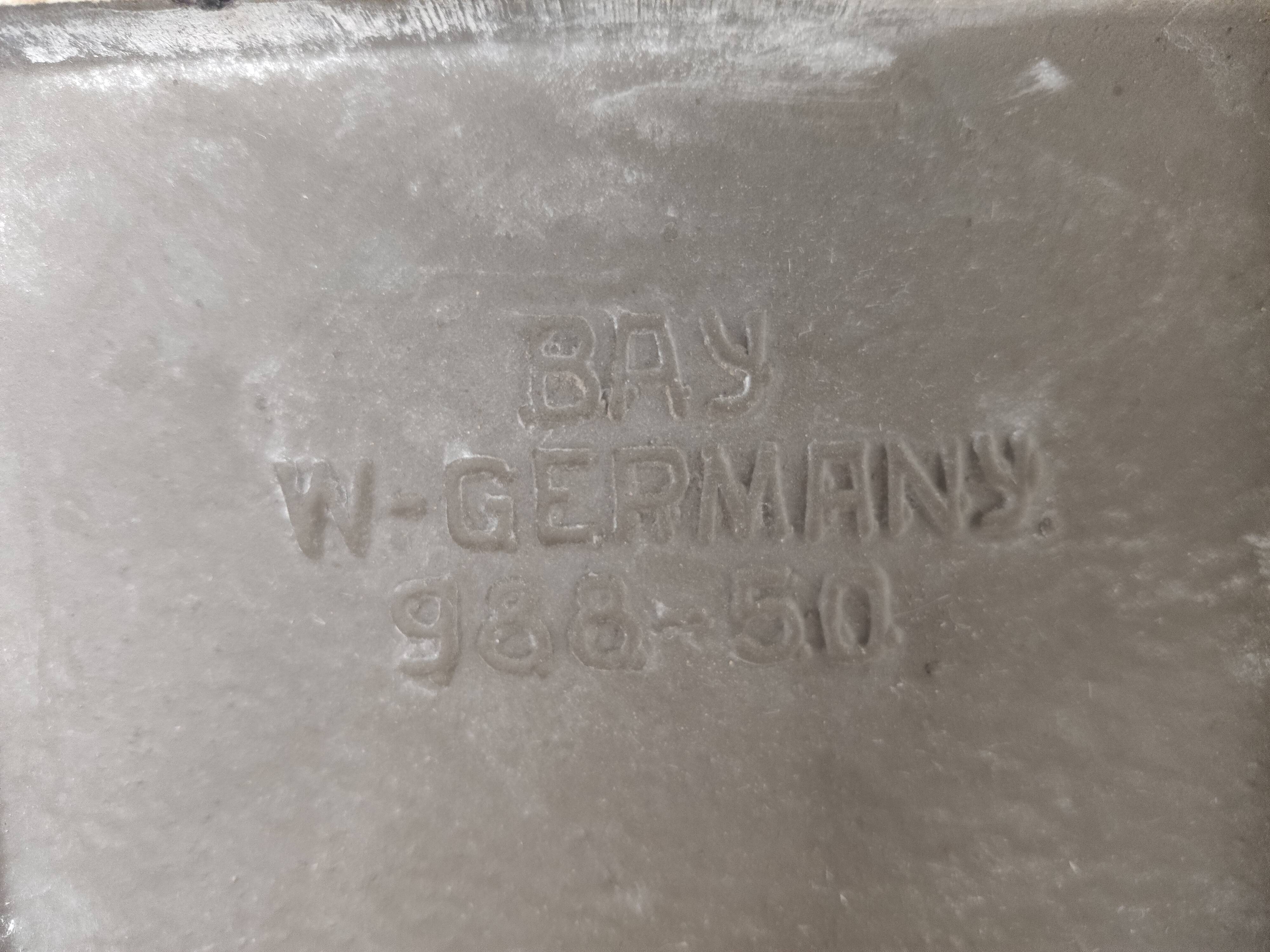 Vase of soil Keramik Bay , western Germany 60s