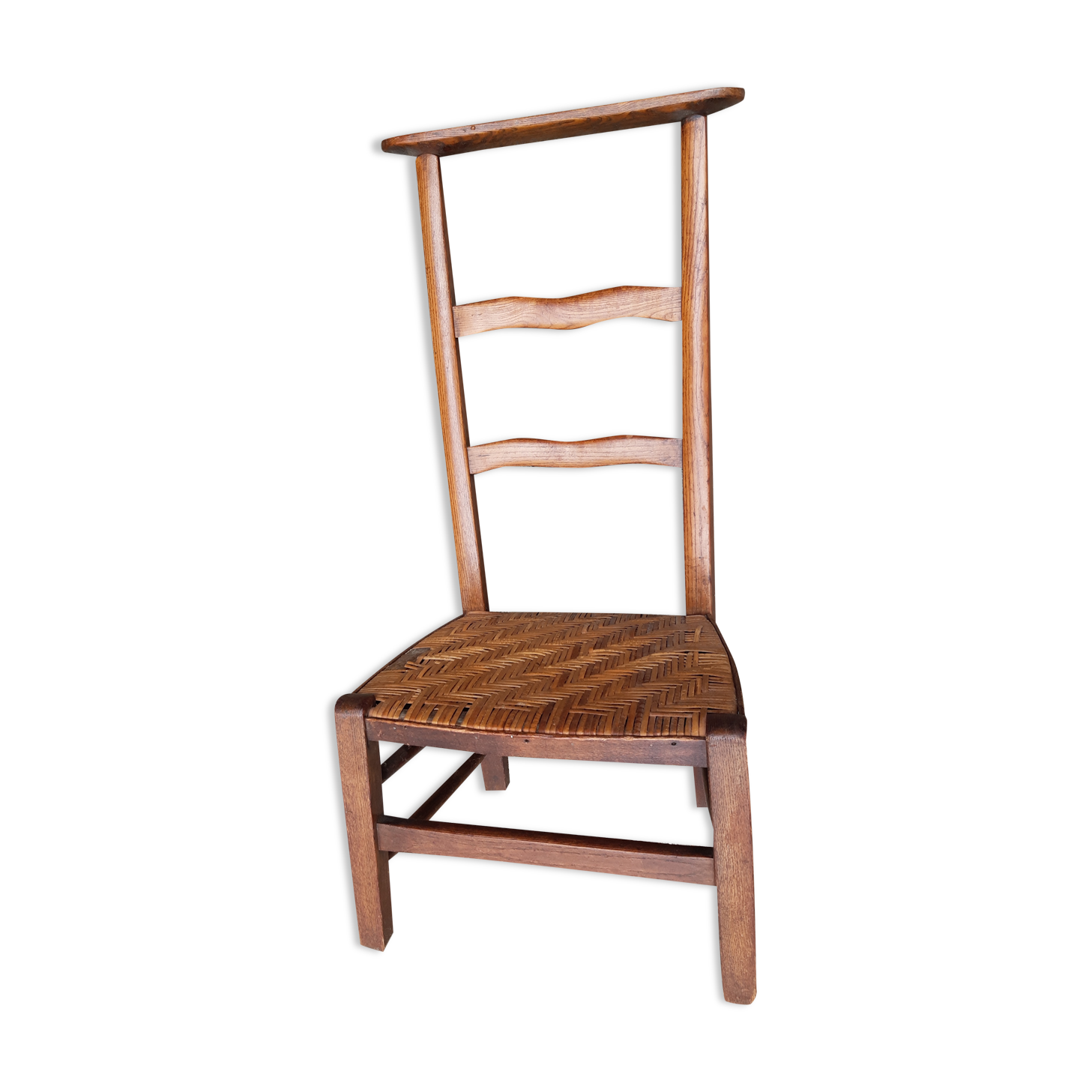 Prie-dieu low chair