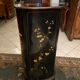 Sideboard fifth wheel pedestal storage column CD lacquered décor China Japan