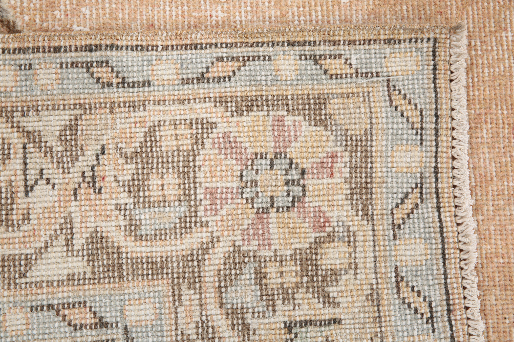 7x11 classic turkish vintage rug, vintage carpet rug 331x205cm