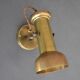 Brass articulated wall lamp – steampunk spirit -