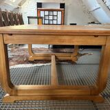 Table from the 1940s in light oak