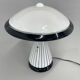 1980's Italian Mushroom Vetri Murano Glass Table Lamp by ZONCA, Labeled