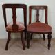 pair of quality 19th century English mahogany chairs circa 1850