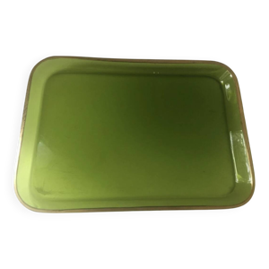 ancien plateau en cristal