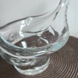 Swan-shaped crystal bowl