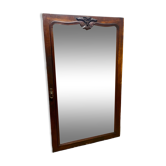 Large antique beveled mirror