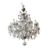 Very important Murano chandelier from the 19th century.