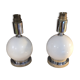 Pair of lamp footings