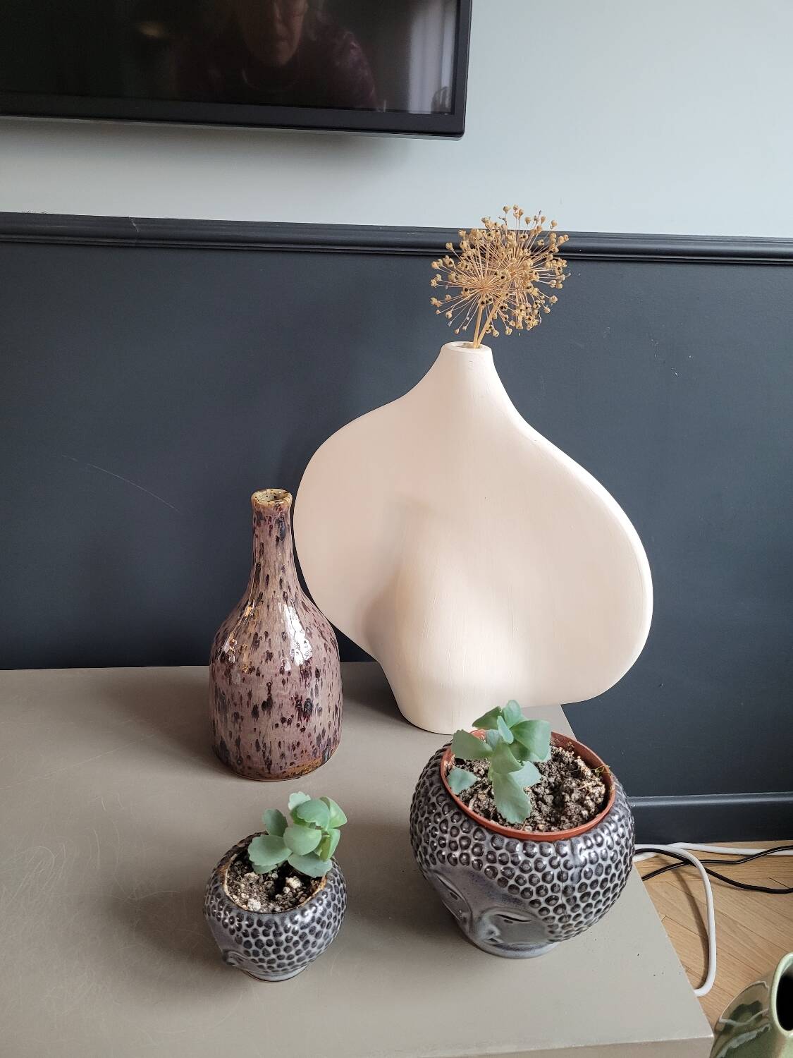 Vase sculpture by Alain Gauchet