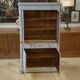 Patinated two-body buffet from the 19th century.