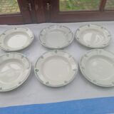 6 old hollow plates