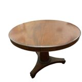 Table ronde extensible style Empire
