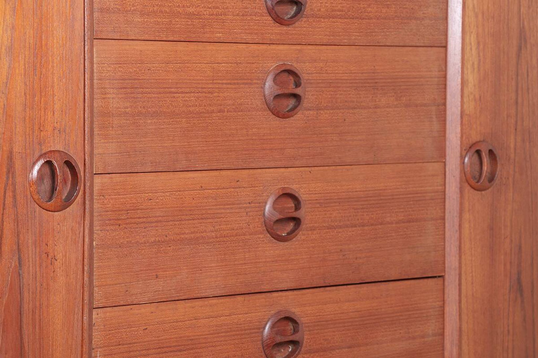 Danish teak sideboard model, Harry Østergaard, Randers Mobelfabrik 1960
