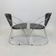 Paire de chaises vintage années 1980