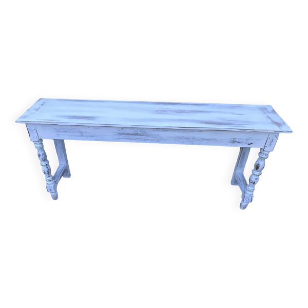 Console en bois fruitier patiné, XIXe siècle