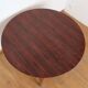 Round table extendable rosewood