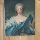 Portrait huile sur toile