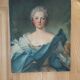 Portrait huile sur toile