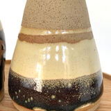 Grés artisanal forme bouteilles