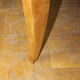 Art Deco Period Pedestal Table in Birch From Norway to Two Trays Around 1930