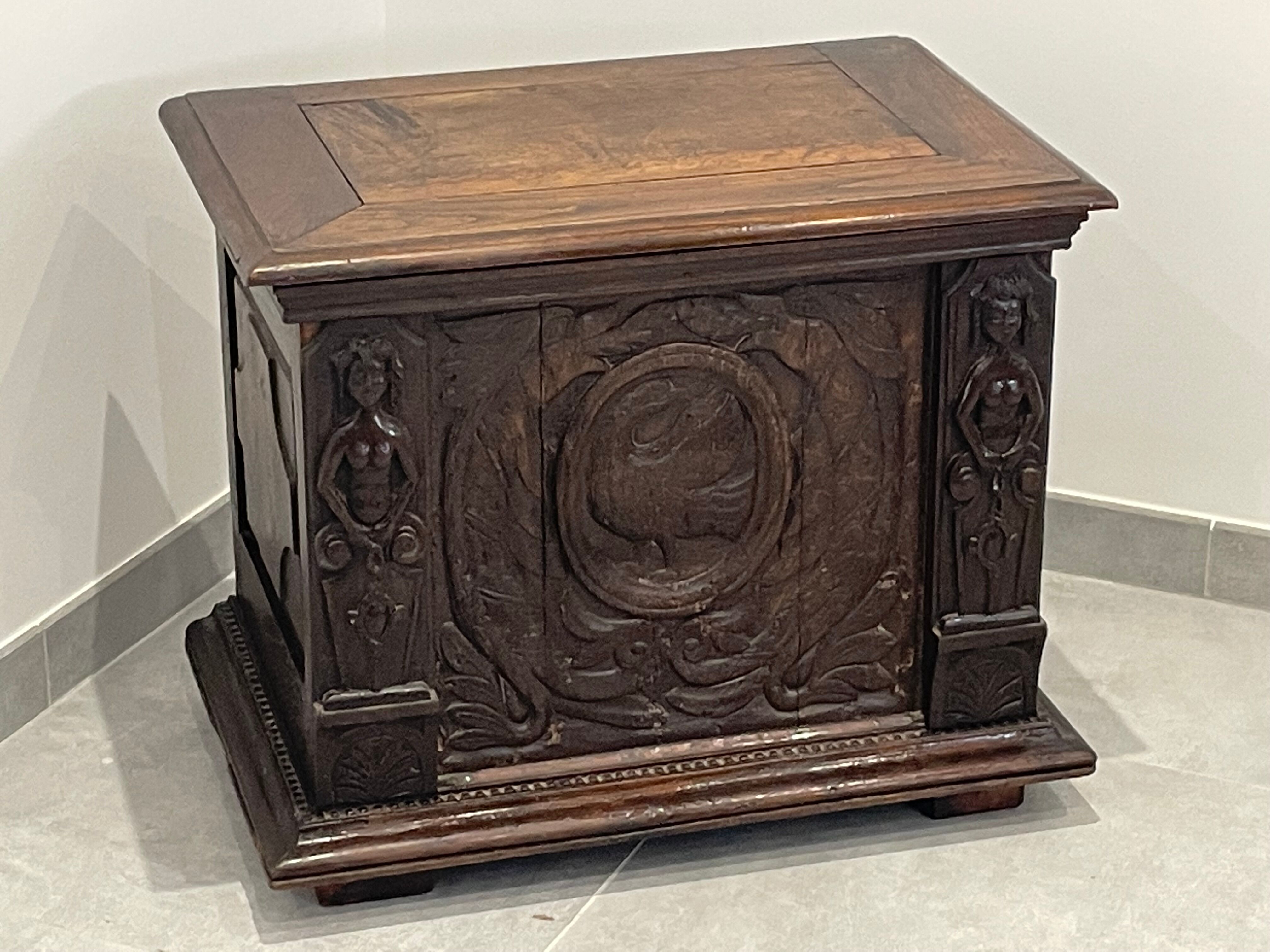 Vintage gothic-style chest