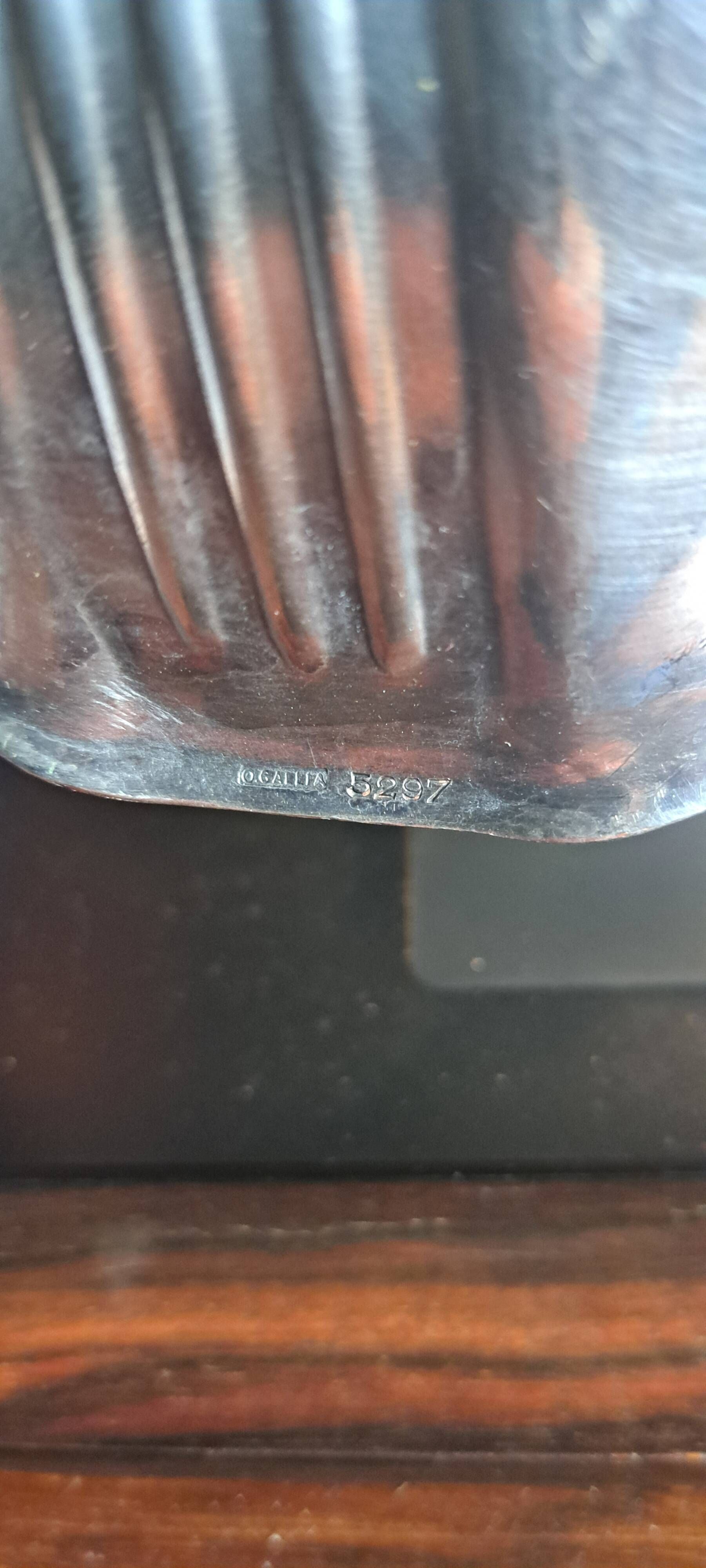 Bread basket gallia art nouveau