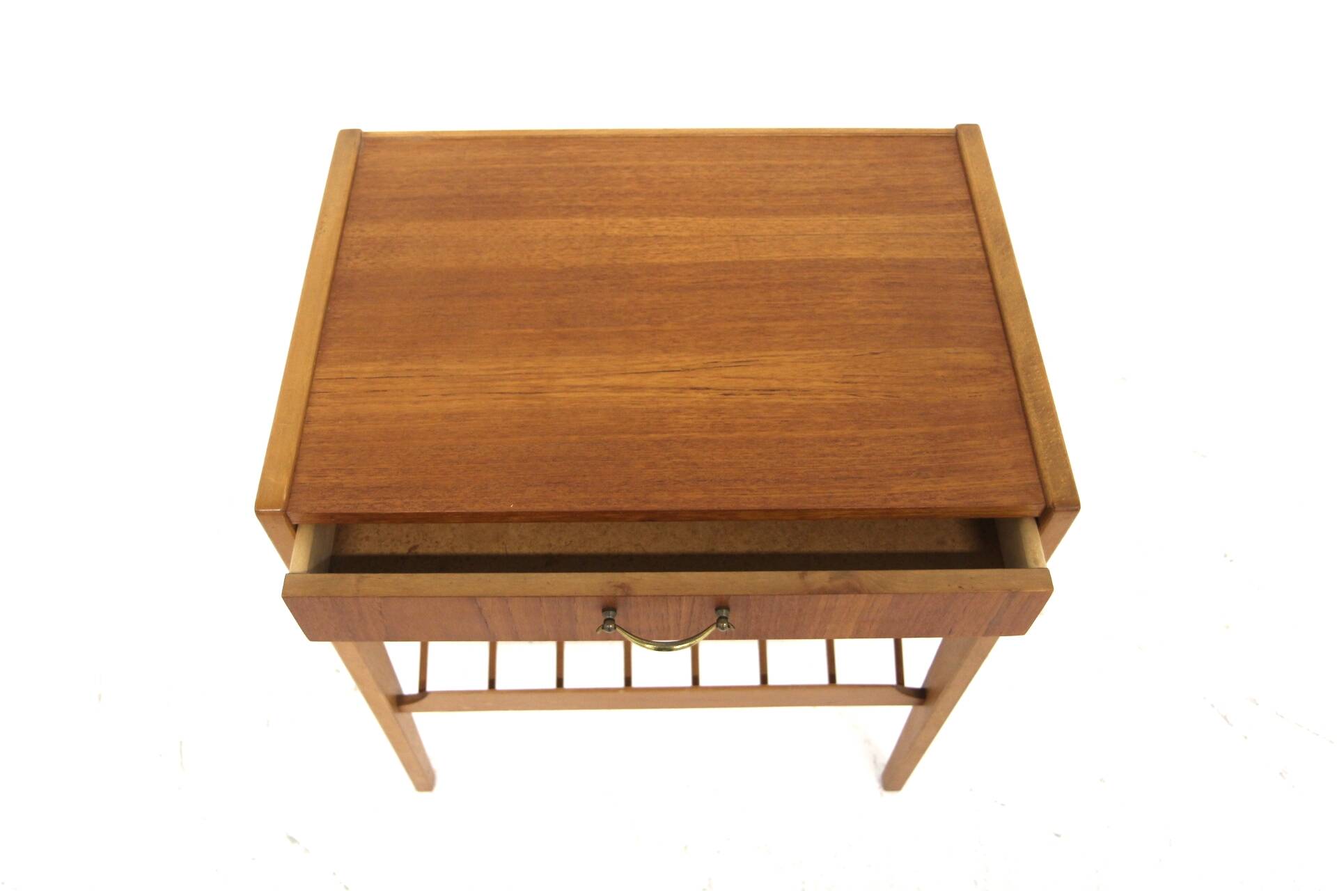 Table de chevet scandinave en teck, Suède, 1960