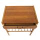 Table de chevet scandinave en teck, Suède, 1960