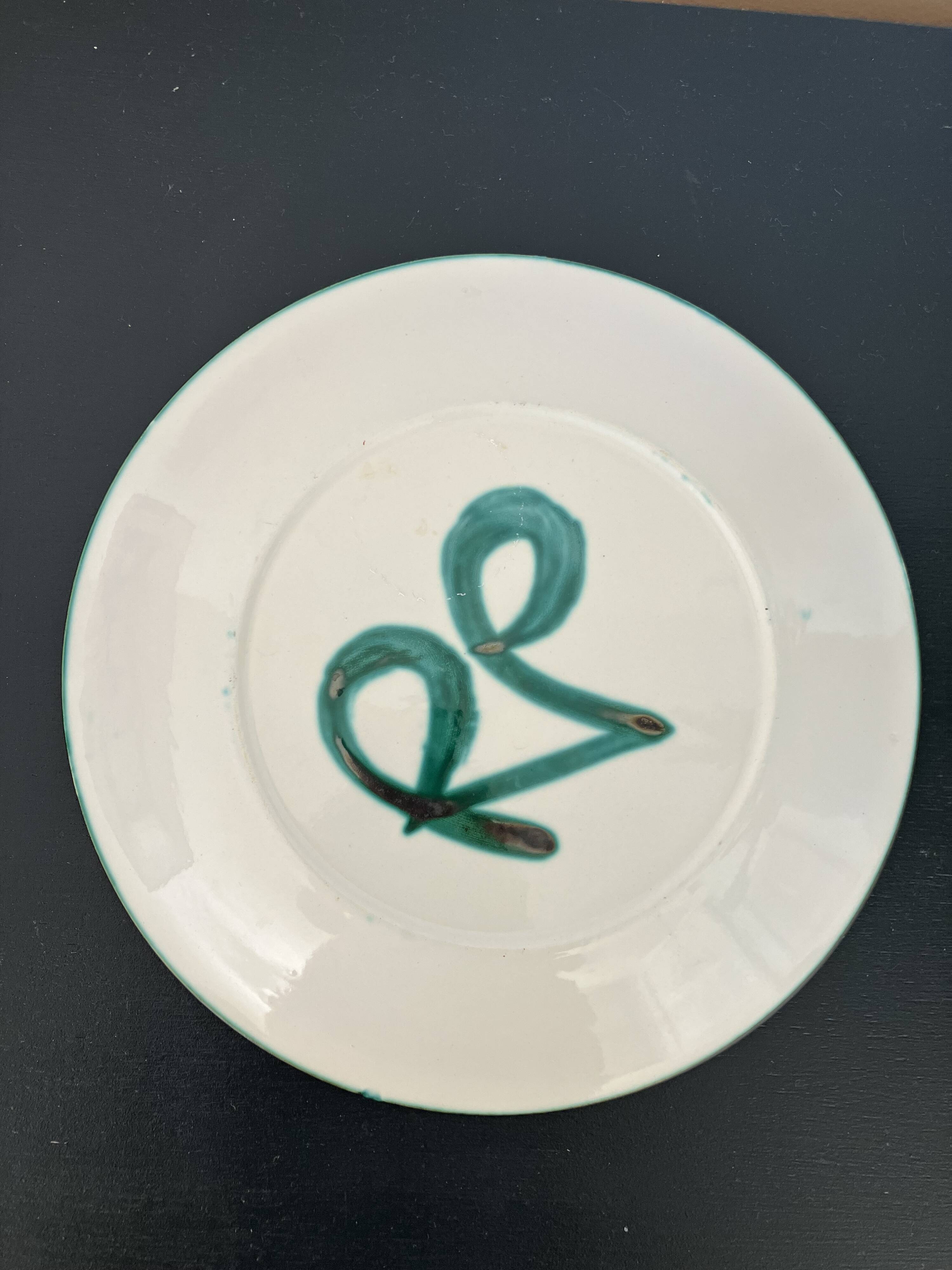 Robert Picault Vallauris plate