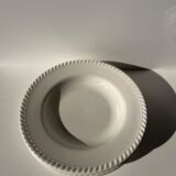 Set of 4 hollow plates in Coronet style D:23,5cm