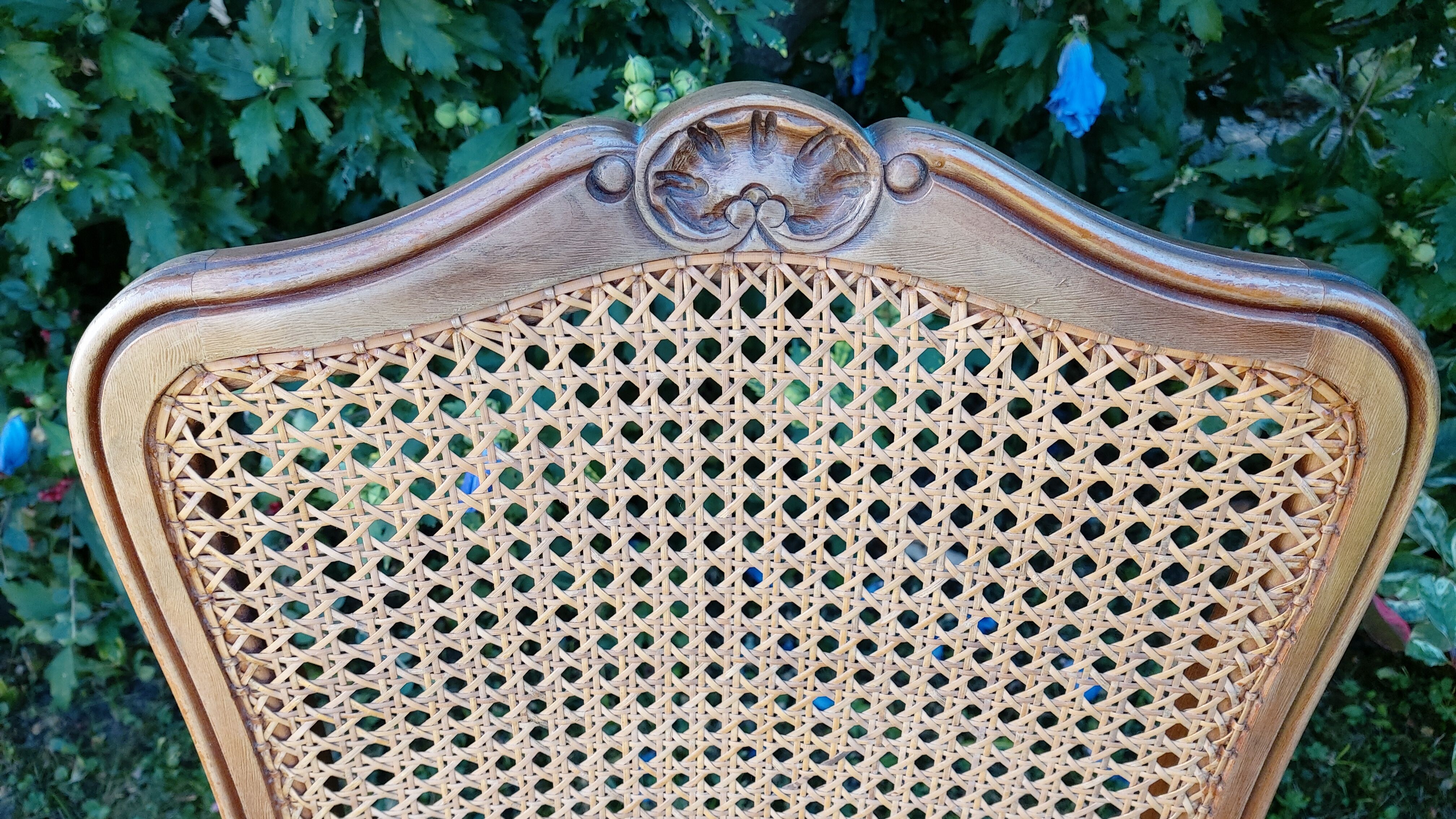 set of 4 regency style chairs