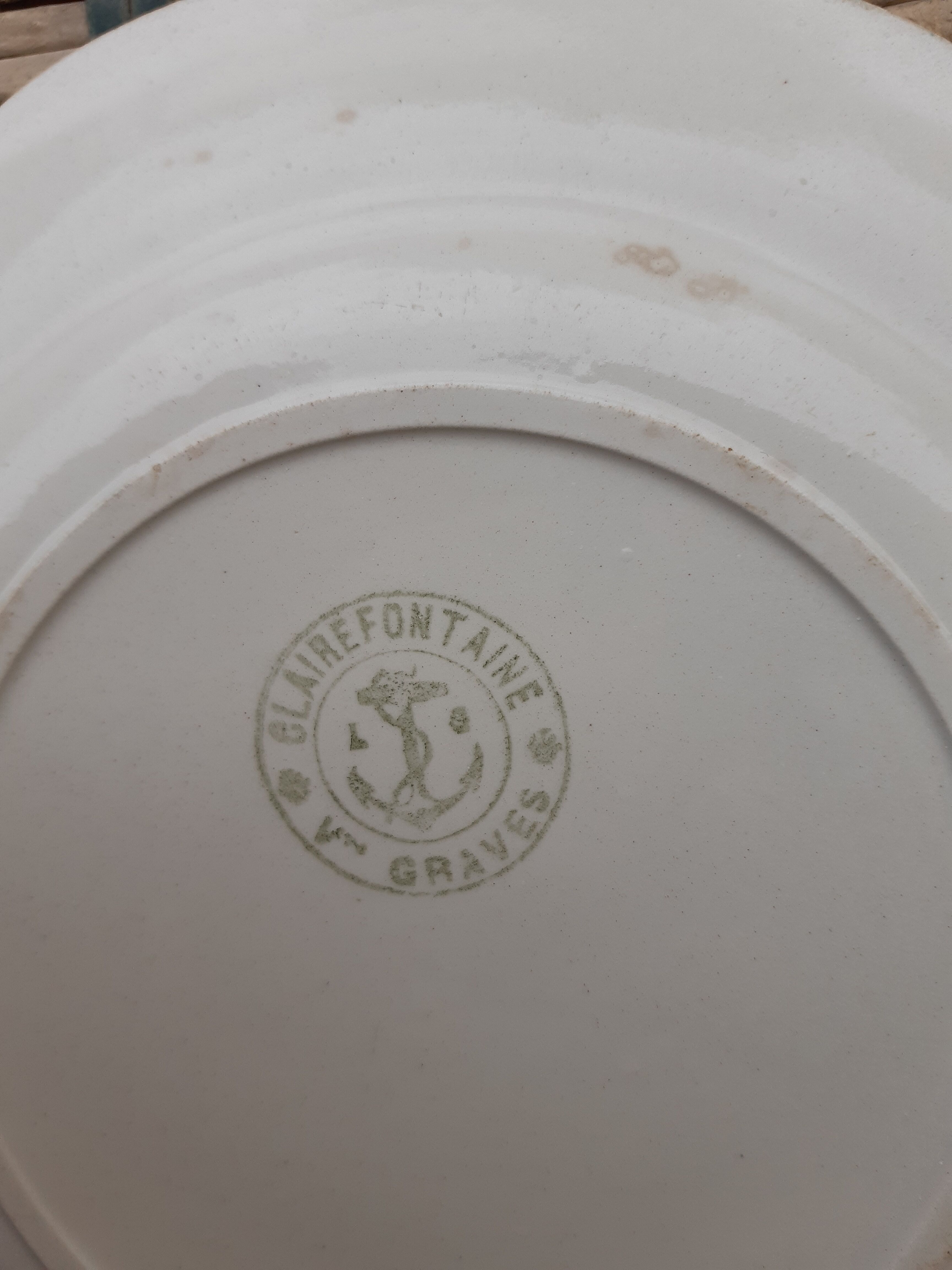 Lot of 6 plates dabbling