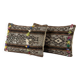 Set of 2 vintage kilim cushion covers 41x61 cm