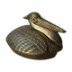 Brass pelican box