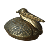 Brass pelican box