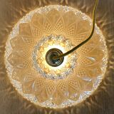 Vintage glass lampshade pendant lamp