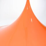 Large Trumpet Pendant In Orange By Claus Bonderup For Fog & Mørup From 1970