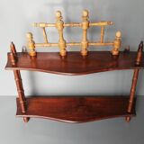 Old solid wood shelf 1920